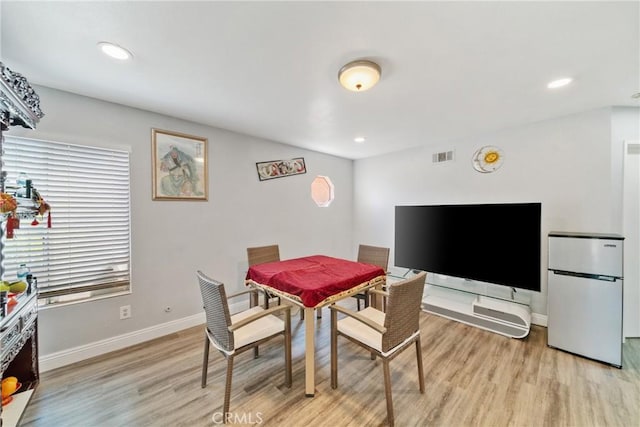 13555 Via, San Remo, Chino Hills, CA 91709 - dining area with light wood finished floors and recessed lighting