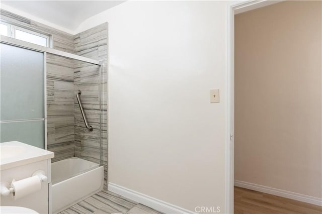 1534 W 154th Pl, Gardena, CA 90247 - full bath with bath / shower combo with glass door and vanity