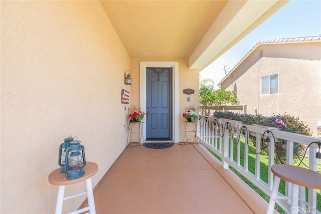 3720 Gunnison Cir, Corona, CA 92881 - doorway to property featuring stucco siding