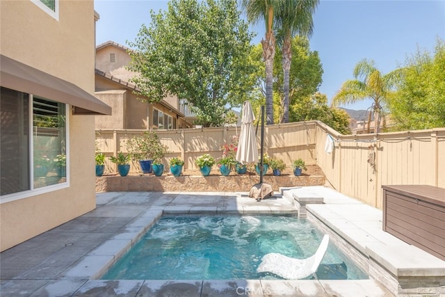 3720 Gunnison Cir, Corona, CA 92881 - view of pool with a fenced backyard, a patio, and a swimming pool