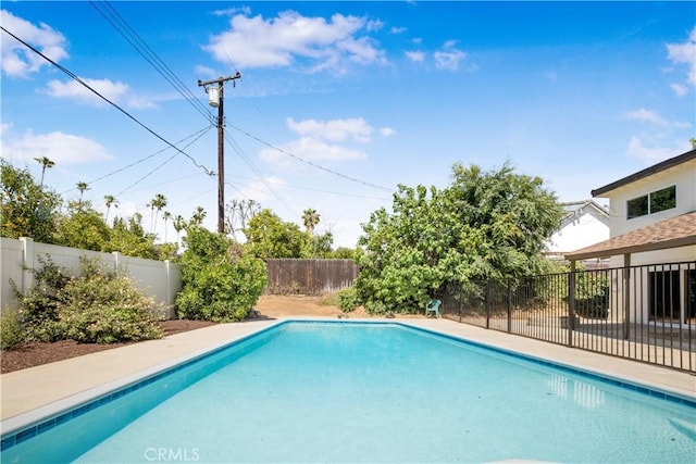 801 Navajo Dr, Riverside, CA 92507 - view of swimming pool with a fenced backyard