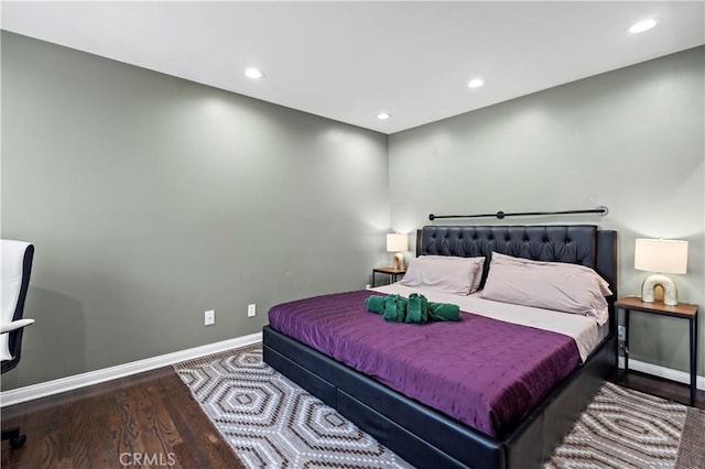 1425 Violeta Dr, Alhambra, CA 91801 - bedroom with wood finished floors and recessed lighting