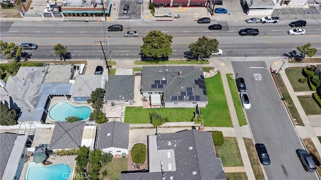 1425 Violeta Dr, Alhambra, CA 91801 - aerial view of property and surrounding area featuring nearby suburban area