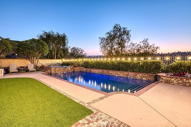5 Kennedy Ct, Coto De Caza, CA 92679 - view of swimming pool featuring a patio and a pool with connected hot tub