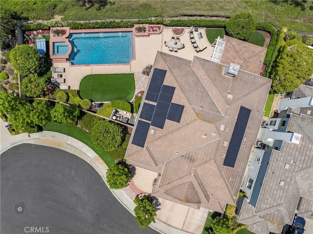 5 Kennedy Ct, Coto De Caza, CA 92679 - aerial view of a pool
