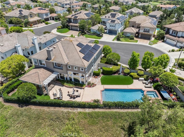 5 Kennedy Ct, Coto De Caza, CA 92679 - aerial view of residential area featuring a pool