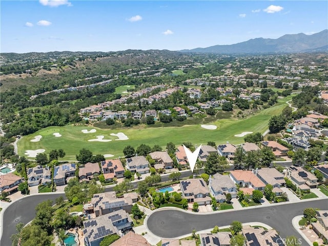 5 Kennedy Ct, Coto De Caza, CA 92679 - aerial view of residential area featuring a mountainous background and a golf course