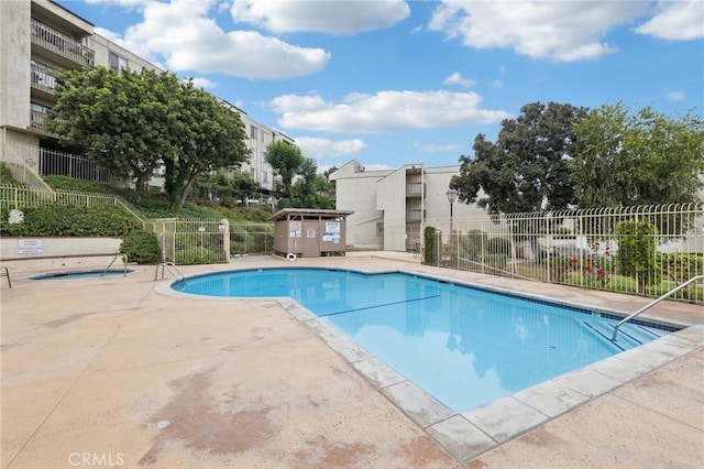 1610 Neil Armstrong St Unit 313, Montebello, CA 90640 - community pool with a patio