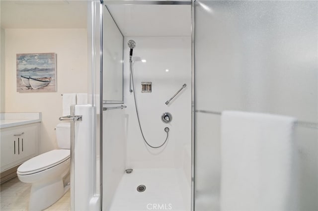1670 Interlachen Rd Unit 43J, Seal Beach, CA 90740 - full bathroom with a shower stall and vanity
