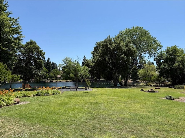 2619 Amanecida, Chico, CA 95928 - view of green lawn with a water view