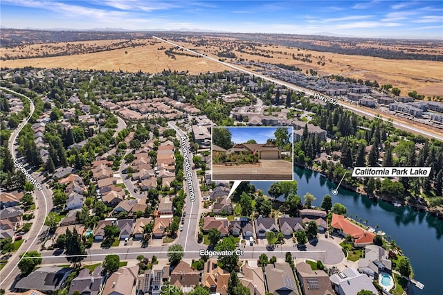 2619 Amanecida, Chico, CA 95928 - view of property location featuring nearby suburban area and a nearby body of water