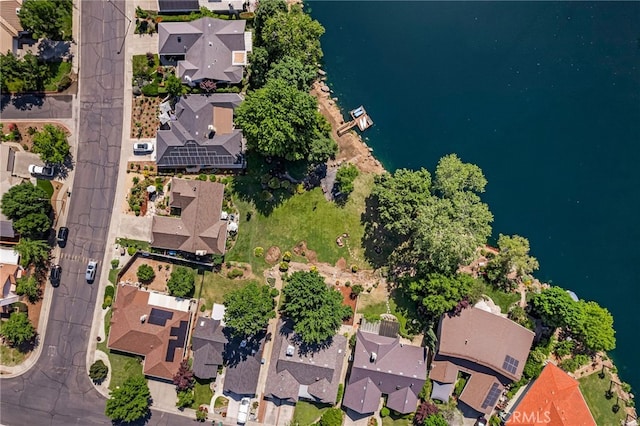 2619 Amanecida, Chico, CA 95928 - aerial view of property's location with nearby suburban area and a large body of water
