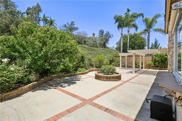 24615 Kings Rd, Laguna Niguel, CA 92677 - view of patio featuring a pergola