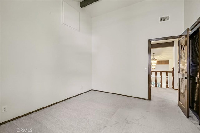 24615 Kings Rd, Laguna Niguel, CA 92677 - carpeted empty room with baseboards