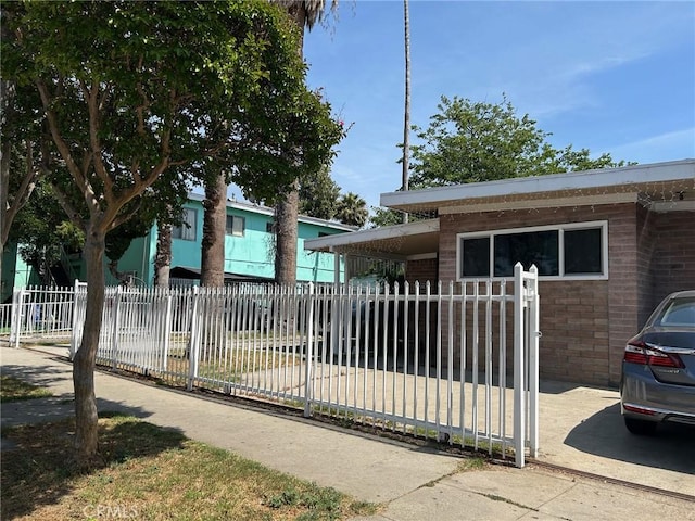 14914 Sylvan St, Van Nuys, CA 91411 - view of front of property with brick siding