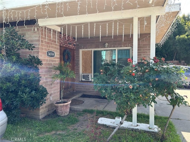14914 Sylvan St, Van Nuys, CA 91411 - property entrance with cooling unit