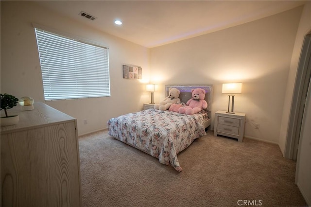 15930 Chorus Ln, Fontana, CA 92336 - carpeted bedroom featuring baseboards and recessed lighting