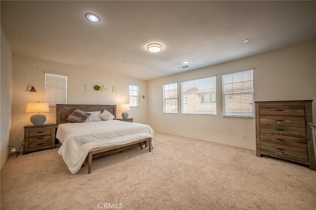 15930 Chorus Ln, Fontana, CA 92336 - carpeted bedroom featuring recessed lighting