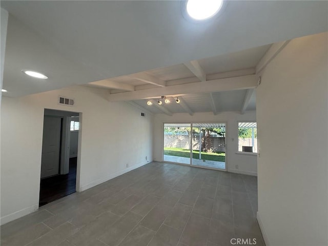 14516 Florita Rd, La Mirada, CA 90638 - empty room featuring baseboards and recessed lighting