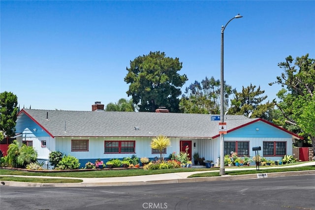 10225 Donna Ave, Northridge, CA 91324 - single story home featuring a chimney and a shingled roof