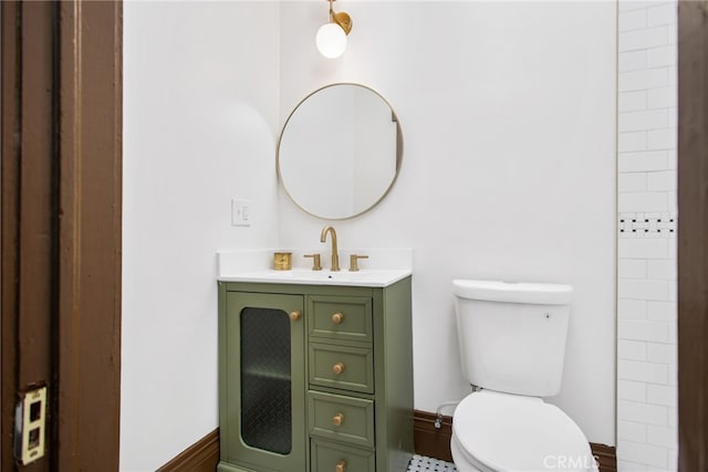 3141 Locust St, Riverside, CA 92501 - bathroom featuring toilet and vanity