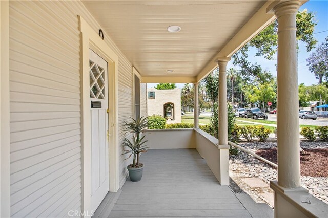 3141 Locust St, Riverside, CA 92501 - view of covered porch