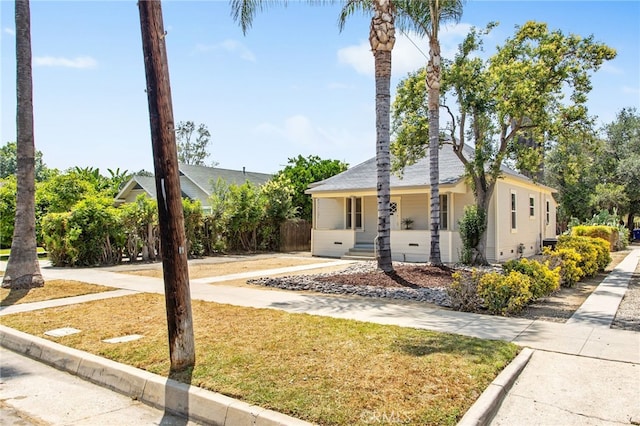 3141 Locust St, Riverside, CA 92501 - view of front of house with a porch