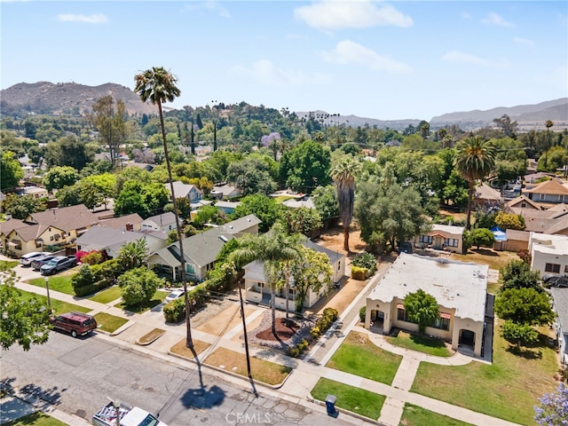 3141 Locust St, Riverside, CA 92501 - aerial view of residential area featuring a mountain backdrop
