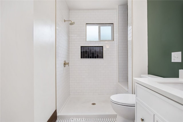 3141 Locust St, Riverside, CA 92501 - bathroom with vanity and a tile shower