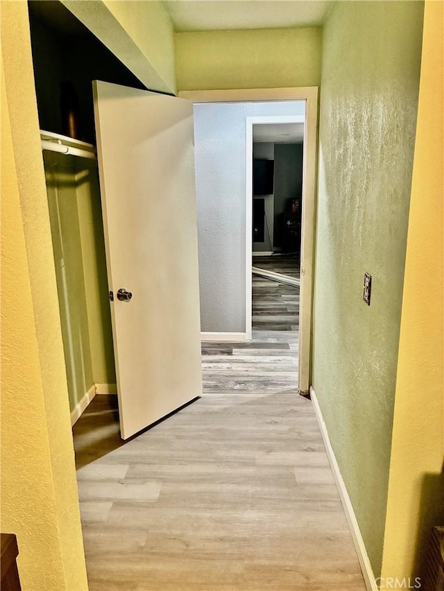15400 Don Roberto Rd, Victorville, CA 92394 - hall featuring wood finished floors and a textured wall
