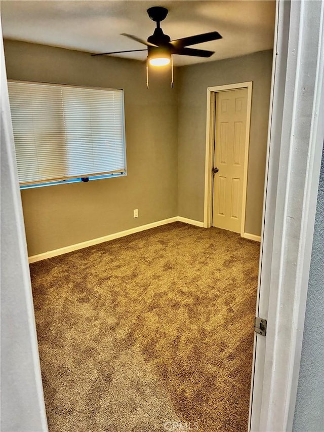 15400 Don Roberto Rd, Victorville, CA 92394 - empty room featuring a ceiling fan and carpet floors