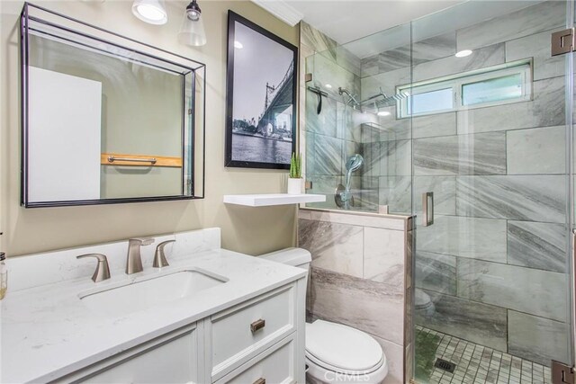 5169 Telefair Way, Riverside, CA 92506 - bathroom featuring vanity and a shower stall
