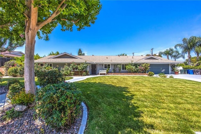 5169 Telefair Way, Riverside, CA 92506 - ranch-style home featuring a front yard
