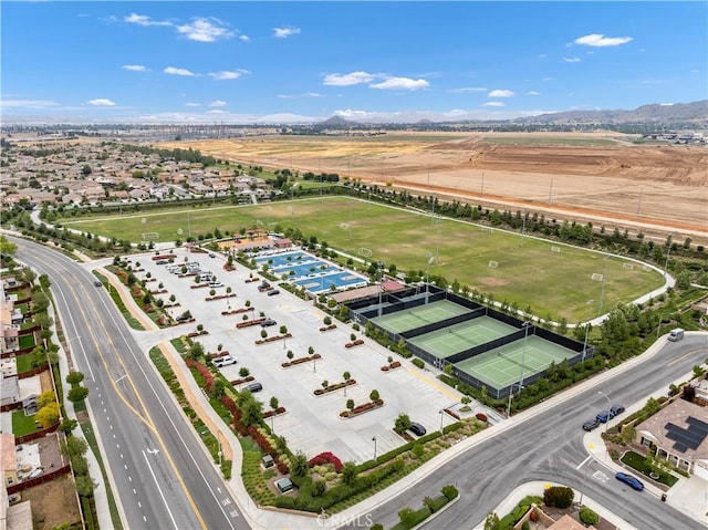 26865 Shelter Cove Ct, Menifee, CA 92585 - bird's eye view of a mountainous background