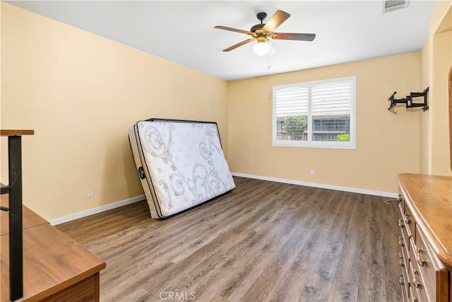 26865 Shelter Cove Ct, Menifee, CA 92585 - living area featuring ceiling fan and wood finished floors