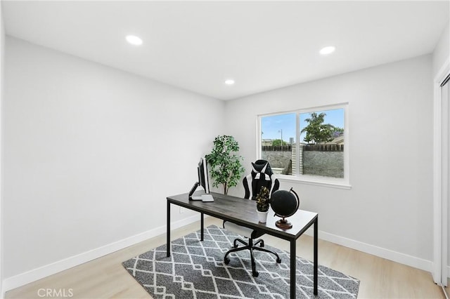 6304 Pablo Ct, Chino, CA 91710 - office space with light wood finished floors and recessed lighting