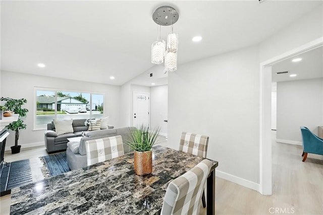 6304 Pablo Ct, Chino, CA 91710 - dining room with light wood finished floors and recessed lighting