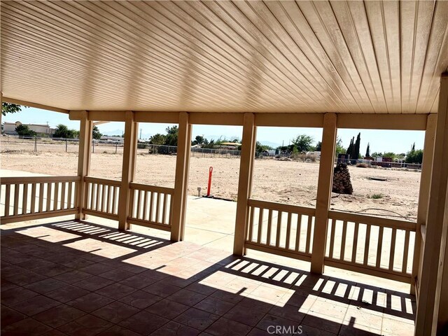 9856 Hawthorne Ave, Hesperia, CA 92345 - wooden deck with a patio