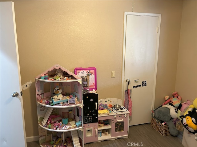826 Railroad St, Corona, CA 92882 - game room featuring wood finished floors