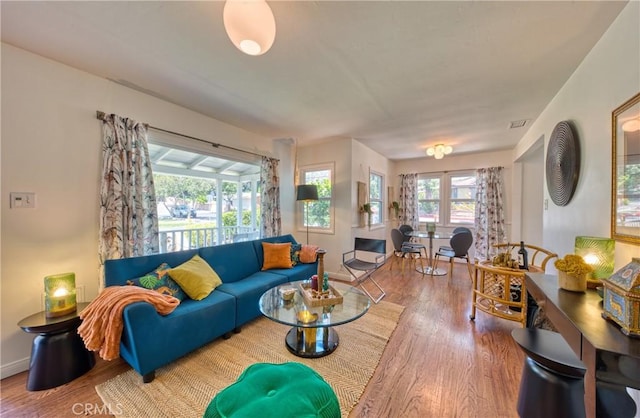 252 E Scenic Dr, Monrovia, CA 91016 - living room featuring wood finished floors