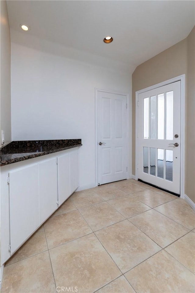 54 Los Cabos, Dana Point, CA 92629 - bathroom featuring tile patterned flooring and recessed lighting