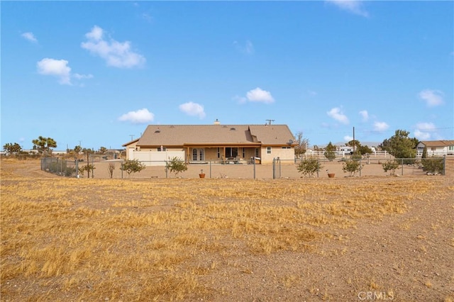 10776 Joshua St, Oak Hills, CA 92344 - rear view of house