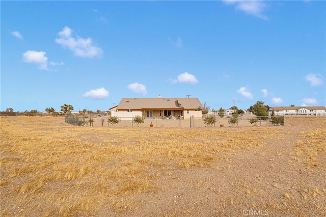 10776 Joshua St, Oak Hills, CA 92344 - rear view of property