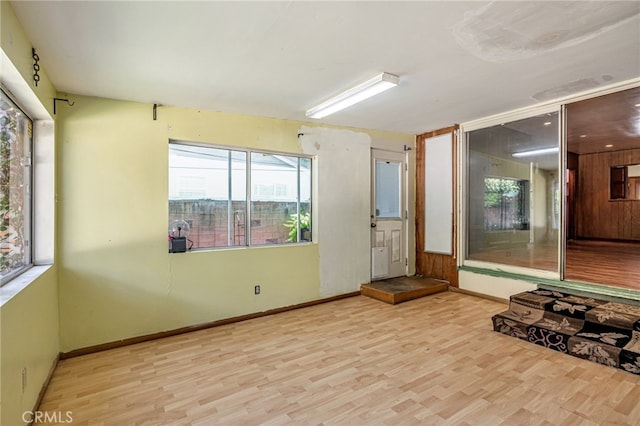7134 Stansbury Ave, Van Nuys, CA 91405 - entryway with light wood-style flooring