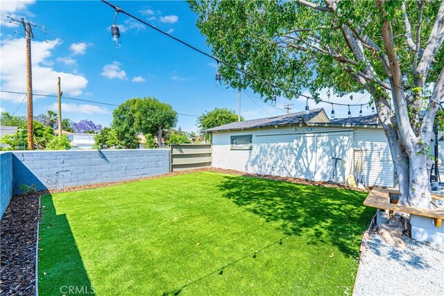 201 S Spruce St, Montebello, CA 90640 - view of fenced backyard