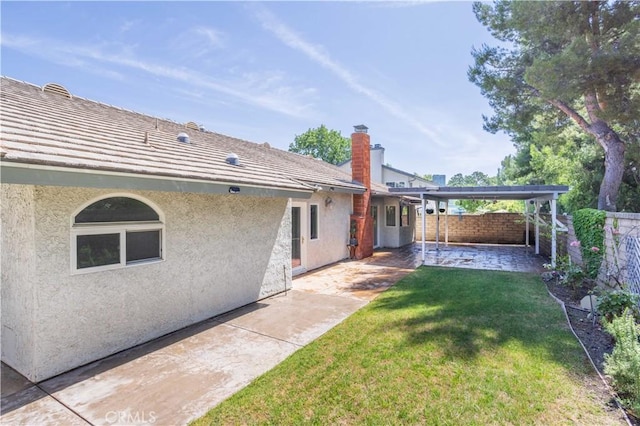 24302 Vista Ridge Dr, Valencia, CA 91355 - fenced backyard featuring a patio