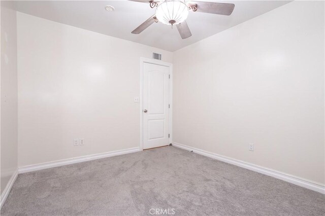 24302 Vista Ridge Dr, Valencia, CA 91355 - unfurnished room with carpet, a ceiling fan, and a smoke detector