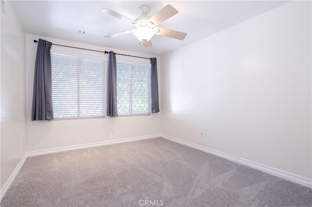 24302 Vista Ridge Dr, Valencia, CA 91355 - empty room featuring carpet floors and a ceiling fan