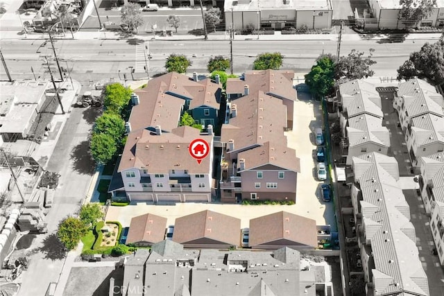 305 W Duarte Rd Unit G, Monrovia, CA 91016 - aerial perspective of suburban area