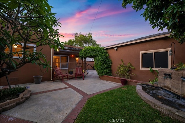 7028 E Parkcrest St, Long Beach, CA 90808 - view of yard featuring a patio area